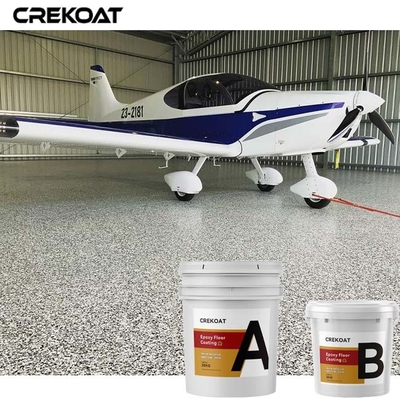 Lớp phủ sàn bằng nhựa Epoxy rõ ràng ổn định UV Độ bền công nghiệp có vảy