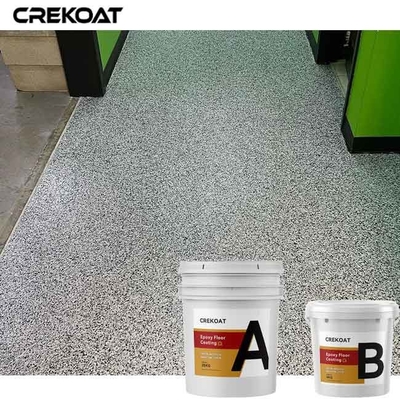 Lớp phủ sàn bằng nhựa Epoxy rõ ràng ổn định UV Độ bền công nghiệp có vảy