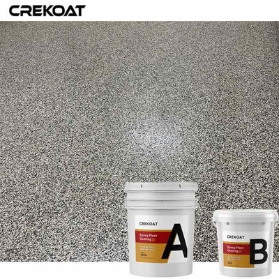 Lớp phủ sàn nhựa epoxy dạng vảy acrylic cho trung tâm mua sắm và nhà ở