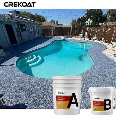 Lớp phủ sàn nhựa epoxy dạng vảy acrylic cho trung tâm mua sắm và nhà ở