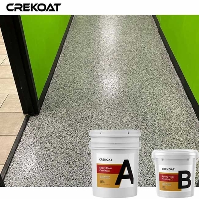 Lớp phủ sàn nhựa Epoxy Flakes an toàn với màu sắc và kết cấu tùy chỉnh