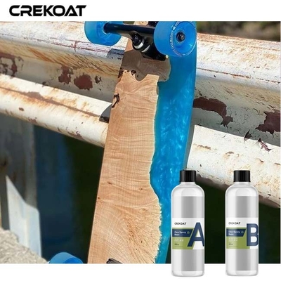 Bộ nhựa đúc trong suốt 1 gallon Nhựa Epoxy cấp biển cho mặt bàn