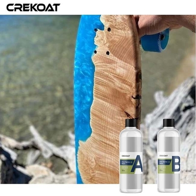 Bộ nhựa đúc trong suốt 1 gallon Nhựa Epoxy cấp biển cho mặt bàn