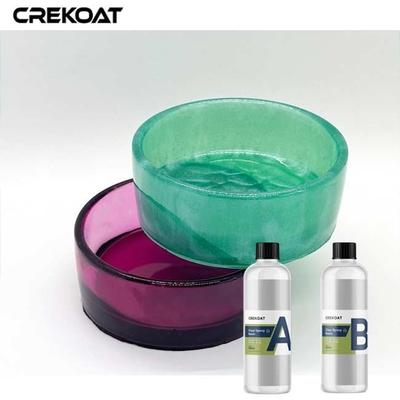 High Glossiness Art Liquid Casting Resin 2 Gallon Tăng độ ổn định UV cho các tác phẩm điêu khắc ngoài trời