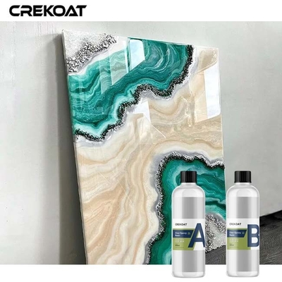 Phong cách đa năng lớp phủ cao tinh thể Epoxy rõ ràng nhựa cho các tác phẩm nghệ thuật đồ trang sức và bàn