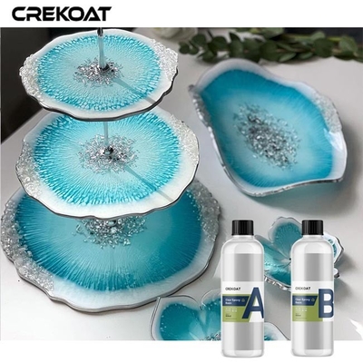 Kháng tia cực tím Xanh nhựa epoxy kết thúc lớp phủ Phương pháp có mùi thấp bảo vệ bề mặt