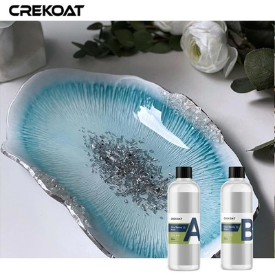 Kháng tia cực tím Xanh nhựa epoxy kết thúc lớp phủ Phương pháp có mùi thấp bảo vệ bề mặt