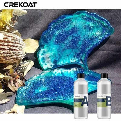 Bàn sông Nhựa Epoxy trong suốt cho mặt bàn gỗ Thanh Tác phẩm nghệ thuật
