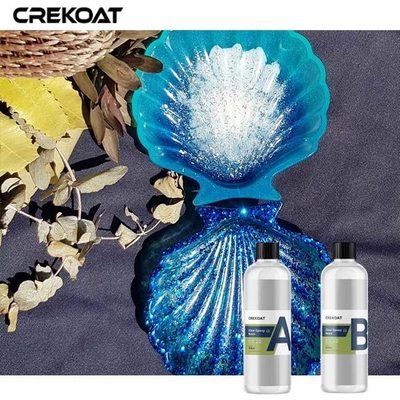 Lớp phủ nhựa Epoxy trong suốt chịu nhiệt cho mặt bàn bếp