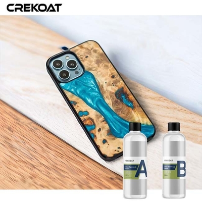 Chống ố vàng kim loại Đúc nhựa Sàn 3D Mặt bàn Epoxy