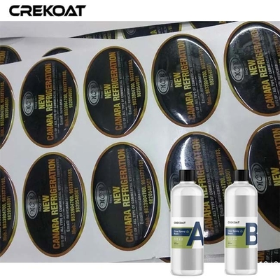 Nhựa đúc thủy tinh lỏng tự mồi cho nghệ thuật Đúc acrylic Nhãn Domino TDS