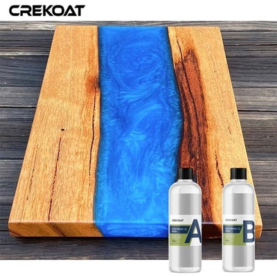 Bàn sông Clear Epoxy Resin Lớp phủ trong suốt không thấm nước