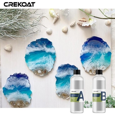 Lớp phủ trên cùng Nhựa Epoxy chống nước trong suốt cho bàn thanh