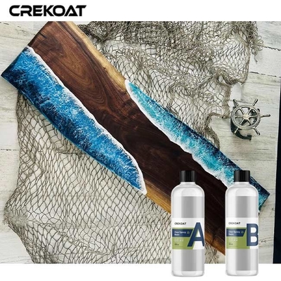 Nhựa Epoxy đúc trong suốt để bàn không chứa VOC để bảo vệ bề mặt