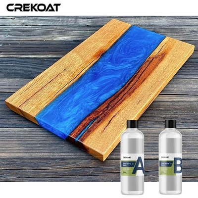 Bàn sông Clear Epoxy Resin Lớp phủ trong suốt không thấm nước