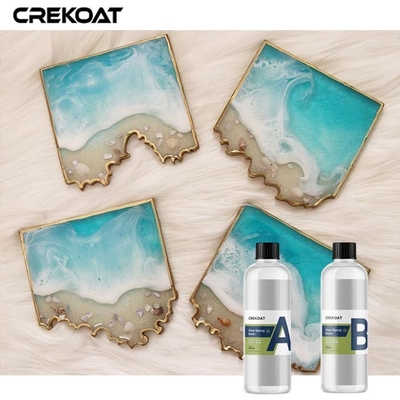 Mặt bàn Nhựa Epoxy trong suốt Đúc tự san phẳng Nhựa đổ sâu