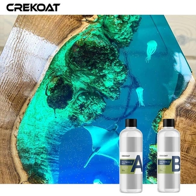 Mặt bàn Nhựa Epoxy trong suốt Đúc tự san phẳng Nhựa đổ sâu