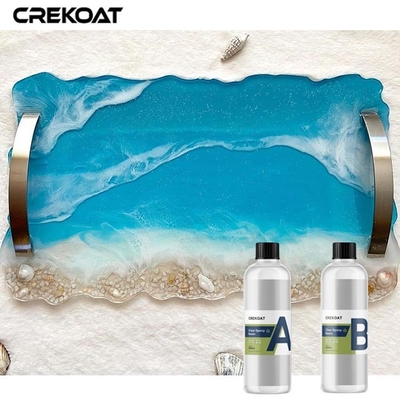 Nhựa Epoxy trong suốt có độ bóng cao Màu vàng thấp với các sắc tố thuốc nhuộm