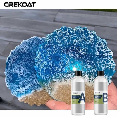 Sản phẩm tự san phẳng nhựa Epoxy trong suốt tỷ lệ 1:1 để đúc Không chứa BPA