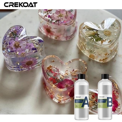 Bộ dụng cụ nhựa Epoxy trong suốt cấp thực phẩm cho bong bóng rắn thủ công và nghệ thuật Rock miễn phí