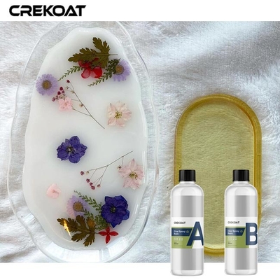 Tự khử khí 1:1 Nhựa Epoxy trong suốt cho lớp phủ mặt bàn nghệ thuật DIY Đúc khuôn