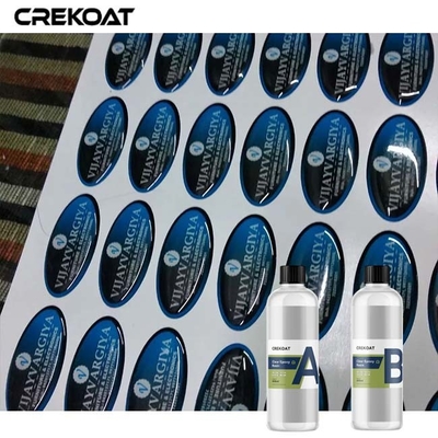 Nhựa Epoxy trong suốt tự san phẳng VOC thấp cho tranh vải trang sức thủ công
