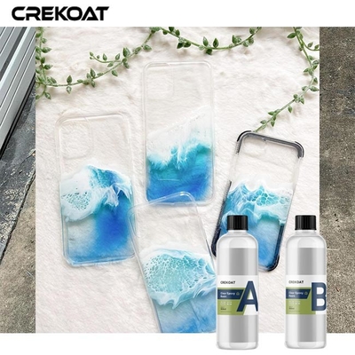 Nhựa Epoxy trong suốt pha lê để đúc lớp phủ chống ố vàng BPA Free
