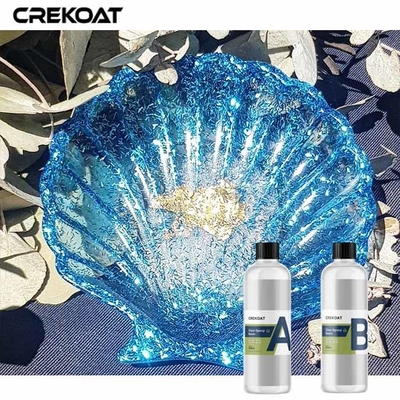 Độ nhớt cao Đổ sâu Nhựa Epoxy trong suốt Đúc Khuôn silicon Thanh Thanh Mặt bàn Mặt bàn