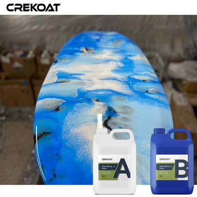 Nhựa lớp phủ epoxy rõ ràng không vàng cho bàn bếp