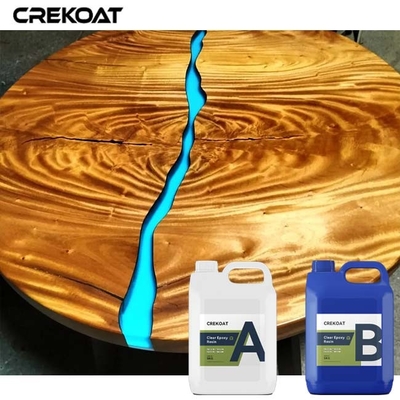 Nhựa lớp phủ epoxy rõ ràng không vàng cho bàn bếp