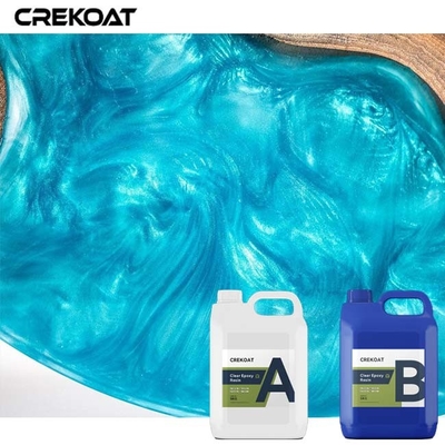 Quick Set Crystal Clear Resin High Flow Resin For Resin Địa cảnh sông