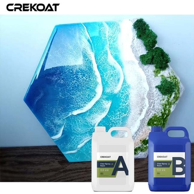 Nhồi bọc đúc sâu đổ nhựa epoxy và cứng tạo ra nghệ thuật lấy cảm hứng từ đại dương