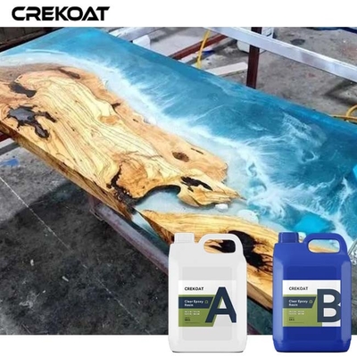 Không có bong bóng tinh khiết có thể đổ nhựa tinh thể Epoxy Bảng tinh tế và sâu sắc trong các tác phẩm nghệ thuật thủ công