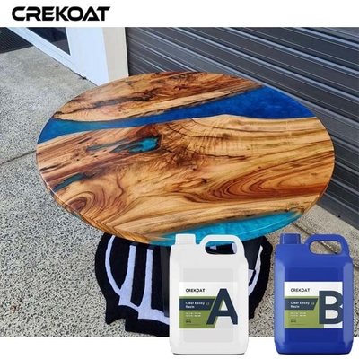 Vẻ đẹp Deep pour Epoxy nhựa cho bàn làm việc bao gồm các vật thể khác nhau