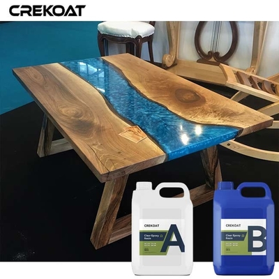 Tự cân bằng độ nhớt cao Deep pour Epoxy Resin cho đúc đá gỗ