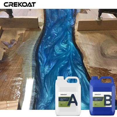 Tự cân bằng độ nhớt cao Deep pour Epoxy Resin cho đúc đá gỗ