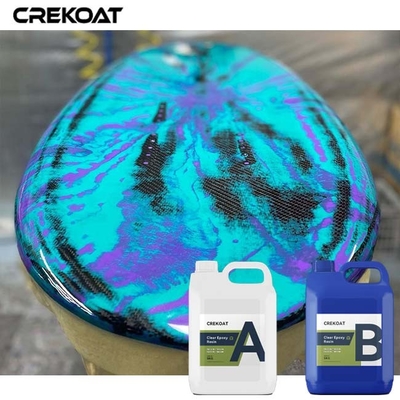 Nhựa epoxy rõ ràng có độ nhớt thấp cho đồ lưu niệm bao bọc sợi cacbon