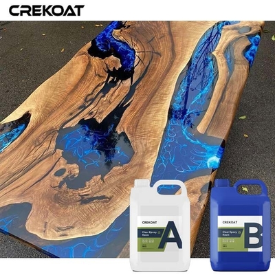 Hiệu ứng 3D Nhựa epoxy đậm đúc làm tăng vẻ đẹp tự nhiên của gỗ