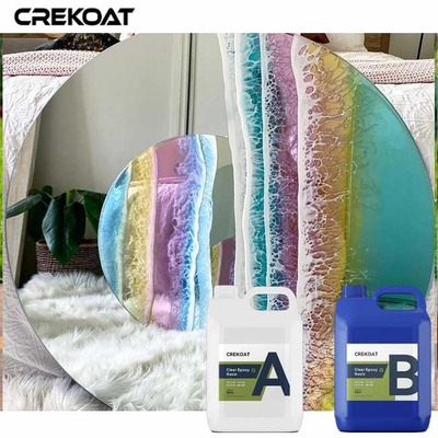 Nhựa Epoxy đổ sâu 2/1 có độ bóng cao cho cốt liệu đá gốm sứ thủy tinh
