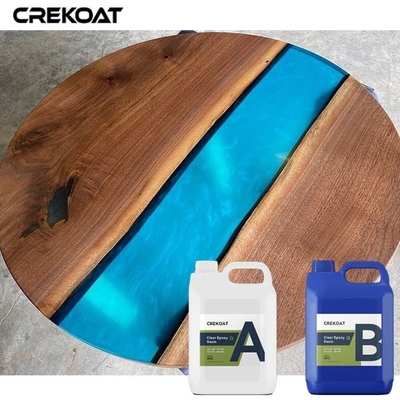 Super Clear Glassy Deep Pour Epoxy Resin cho bàn sông Live Edge Workbenches