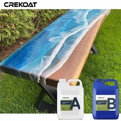 Super Clear Glassy Deep Pour Epoxy Resin cho bàn sông Live Edge Workbenches