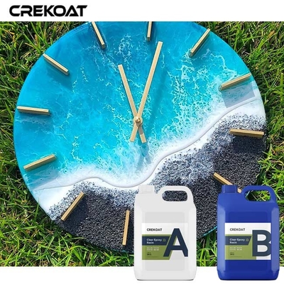 Tự san lấp mặt bằng đổ sâu bằng nhựa Epoxy Mặt bàn trang sức và cốc