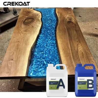 Tỷ lệ 2:1 Deep Pour Epoxy Resin Clear Cast River Bàn và Gỗ