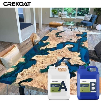 Wood Cast Deep Pour Epoxy Resin dày 50mm Giải phóng nhiệt thấp