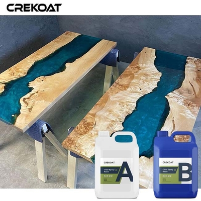 Wood Cast Deep Pour Epoxy Resin dày 50mm Giải phóng nhiệt thấp