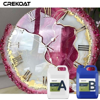 Dầu epoxy linh hoạt, đun sôi sâu, rõ ràng cho bàn gỗ, chống vàng