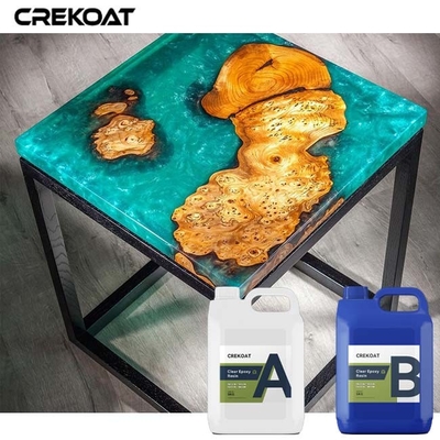 Nhựa Epoxy đổ sâu không độc hại để đúc bàn gỗ đóng gói