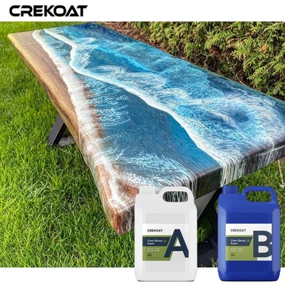 Bảo vệ lâu dài Kháng nhiệt Hạch kính epoxy thanh lịch như bề mặt MSDS