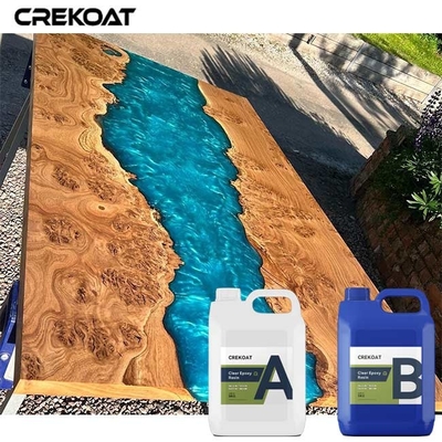 Nhựa Epoxy đổ sâu trong suốt bóng cho tranh điêu khắc Mặt bàn