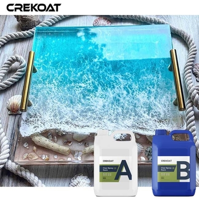 Nhựa Epoxy đổ sâu trong suốt bóng cho tranh điêu khắc Mặt bàn